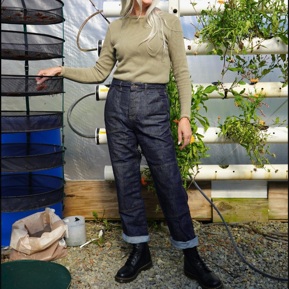 Gamine Workwear Carpenter Dungaree - Size 27